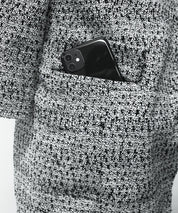 ベルト付きラップワンピーススーツ 2点セット