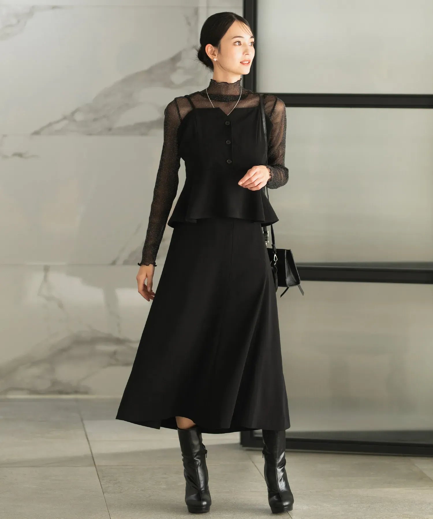 ジョーゼットカセット服