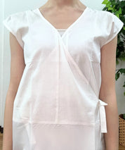 浴衣フレンチスリーブ肌着 着物下スリップ