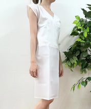 浴衣フレンチスリーブ肌着 着物下スリップ