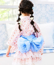 【全4色】キッズ浴衣 シフォン帯 / 単品