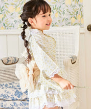 【全4色】キッズ浴衣 シフォン帯 / 単品