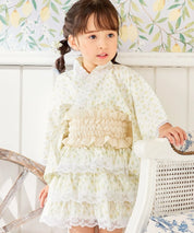 【全4色】キッズ浴衣 リボン帯 / 単品