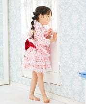 【ときめきさくらんぼ】帯が選べる! キッズ浴衣 3点セット