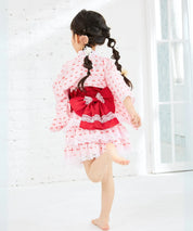 【ときめきさくらんぼ】帯が選べる! キッズ浴衣 3点セット