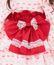 【ときめきさくらんぼ】帯が選べる! キッズ浴衣 3点セット