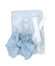 夏花浴衣 水涼撫子 4点セット(浴衣・兵児帯・腰紐×2)