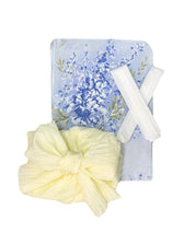 夏花浴衣 藤露の涼風 4点セット(浴衣・兵児帯・腰紐×2)