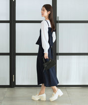 ジョーゼットカセットビスチェ・スカートセットアップ