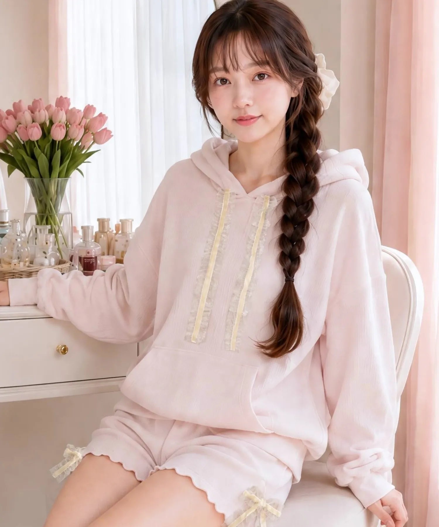 Mellow ロングスリーブパーカー