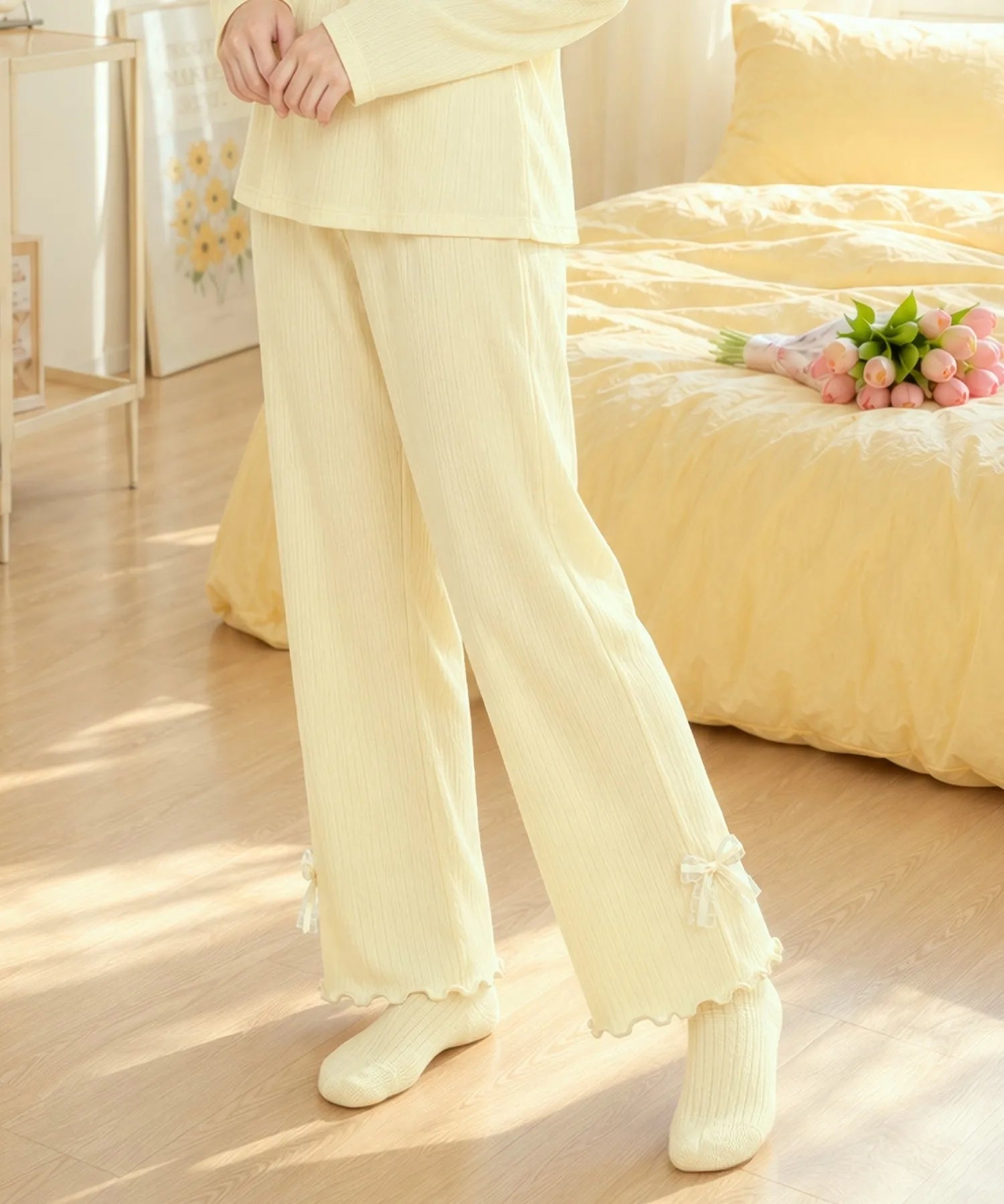 Mellow ロングパンツ