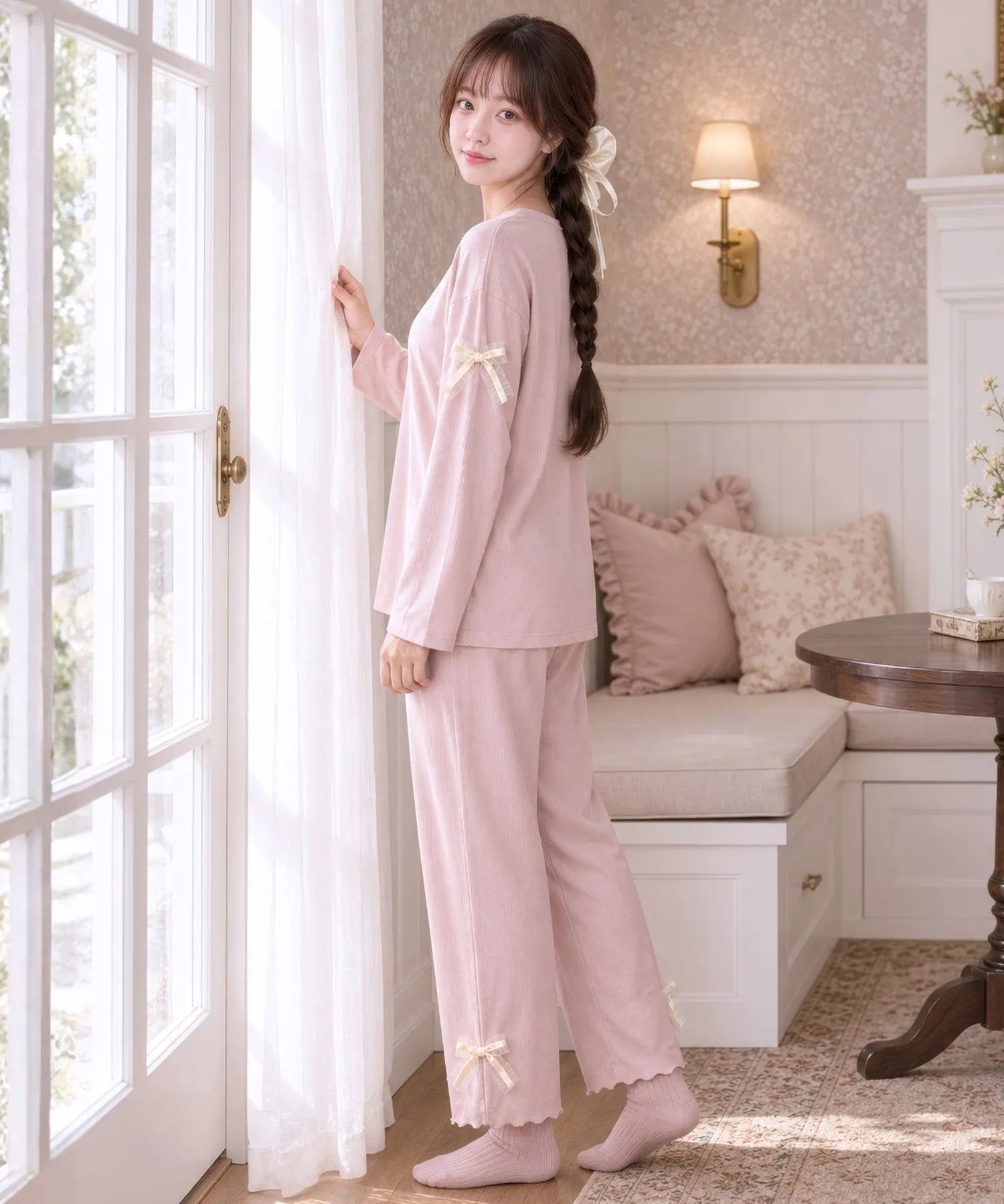 Mellow ロングスリーブプルオーバーセットアップ