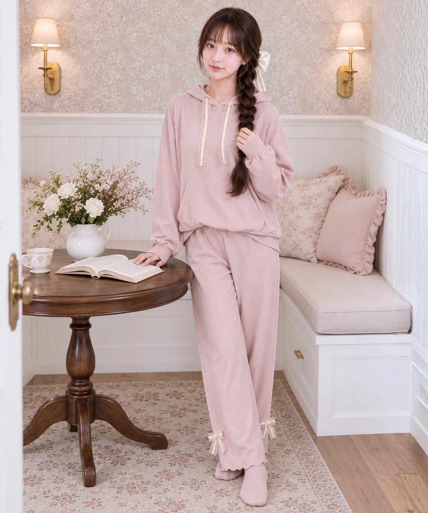 Mellow ロングスリーブパーカーセットアップ