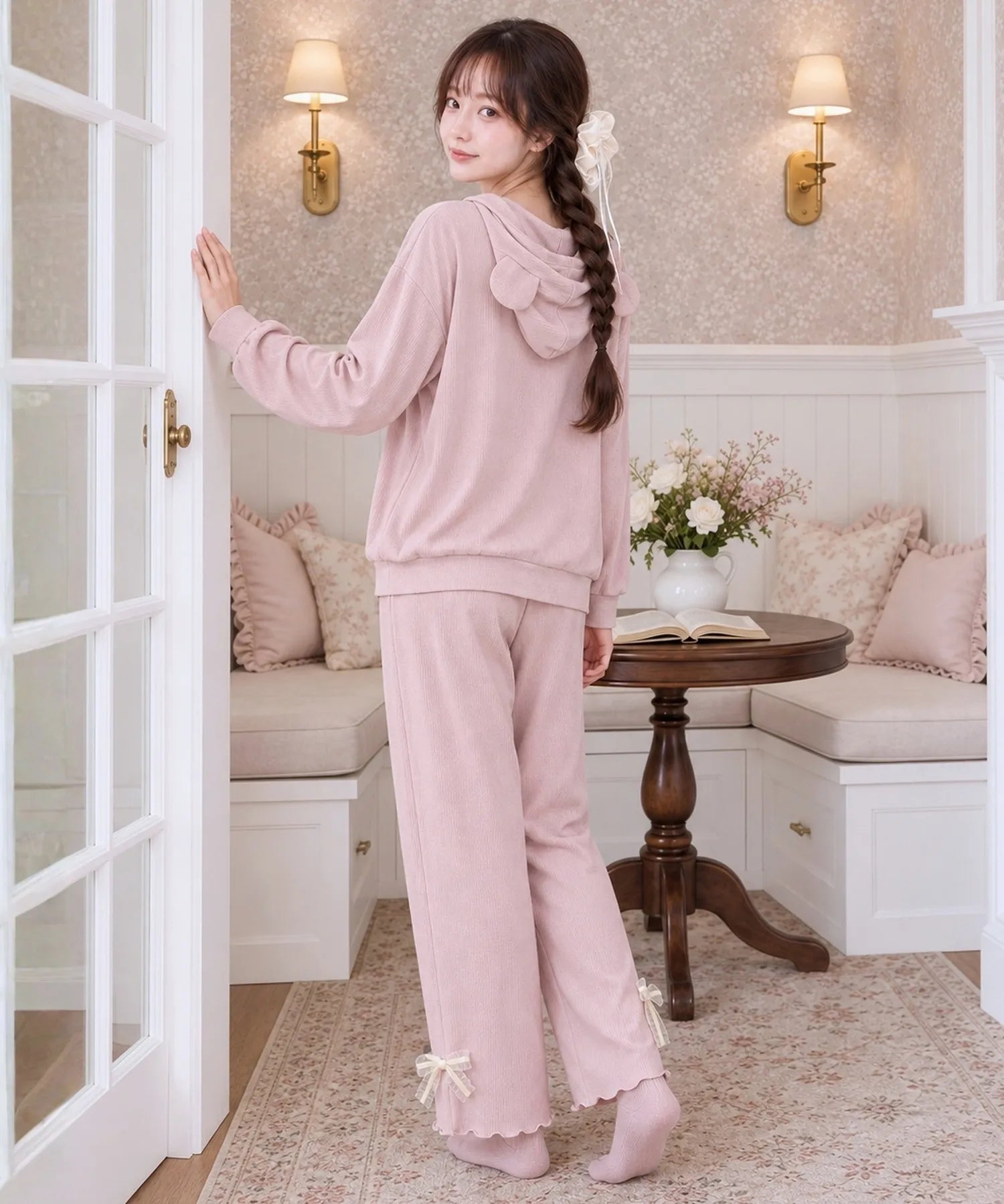 Mellow ロングスリーブパーカーセットアップ