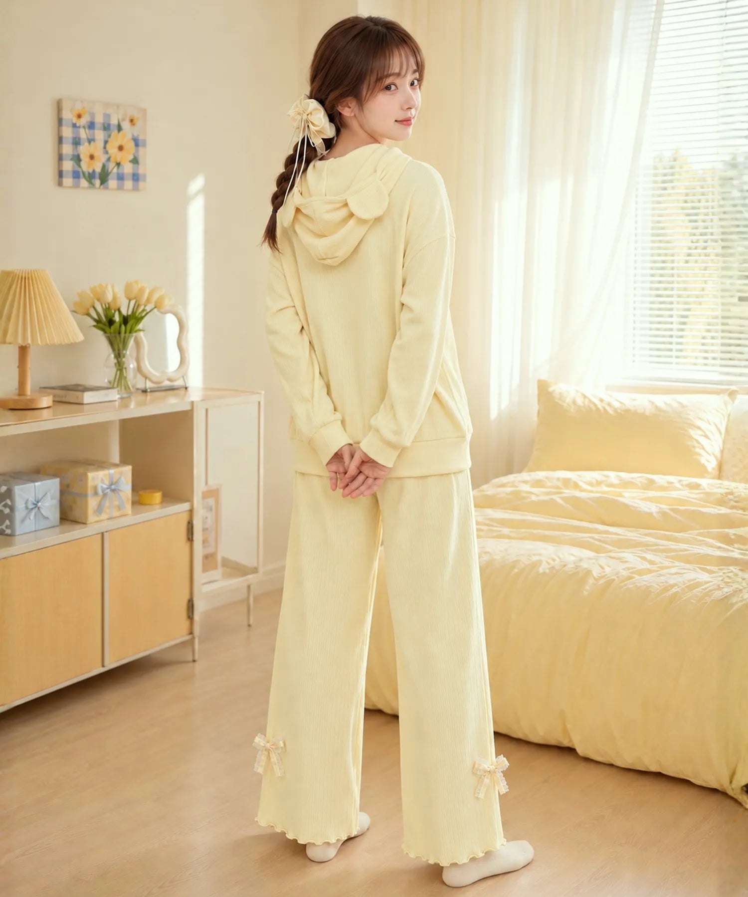 Mellow ロングスリーブパーカーセットアップ