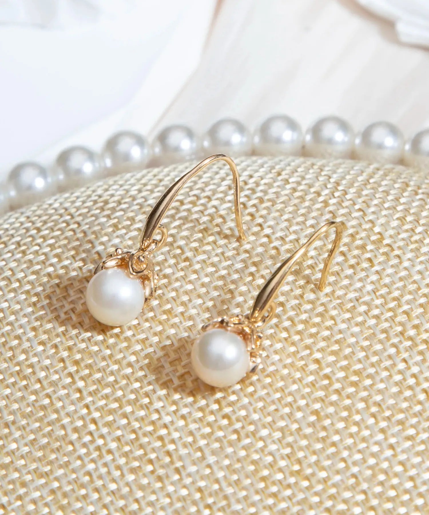 ペティットパール風ピアス