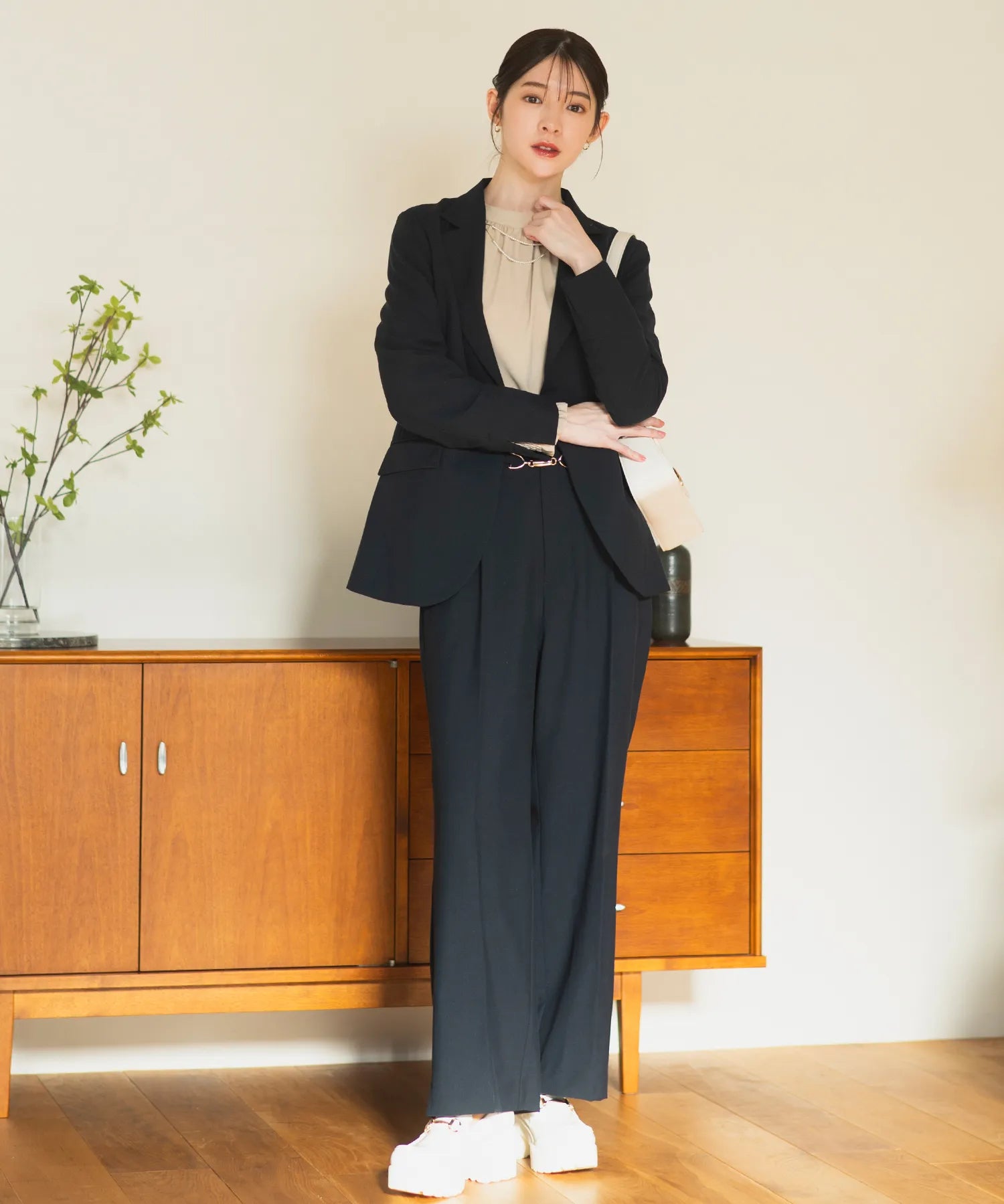 リネンライクジャケット・パンツセットアップ – shop-celen リネンライクジャケット・パンツセットアップ – shop-celen