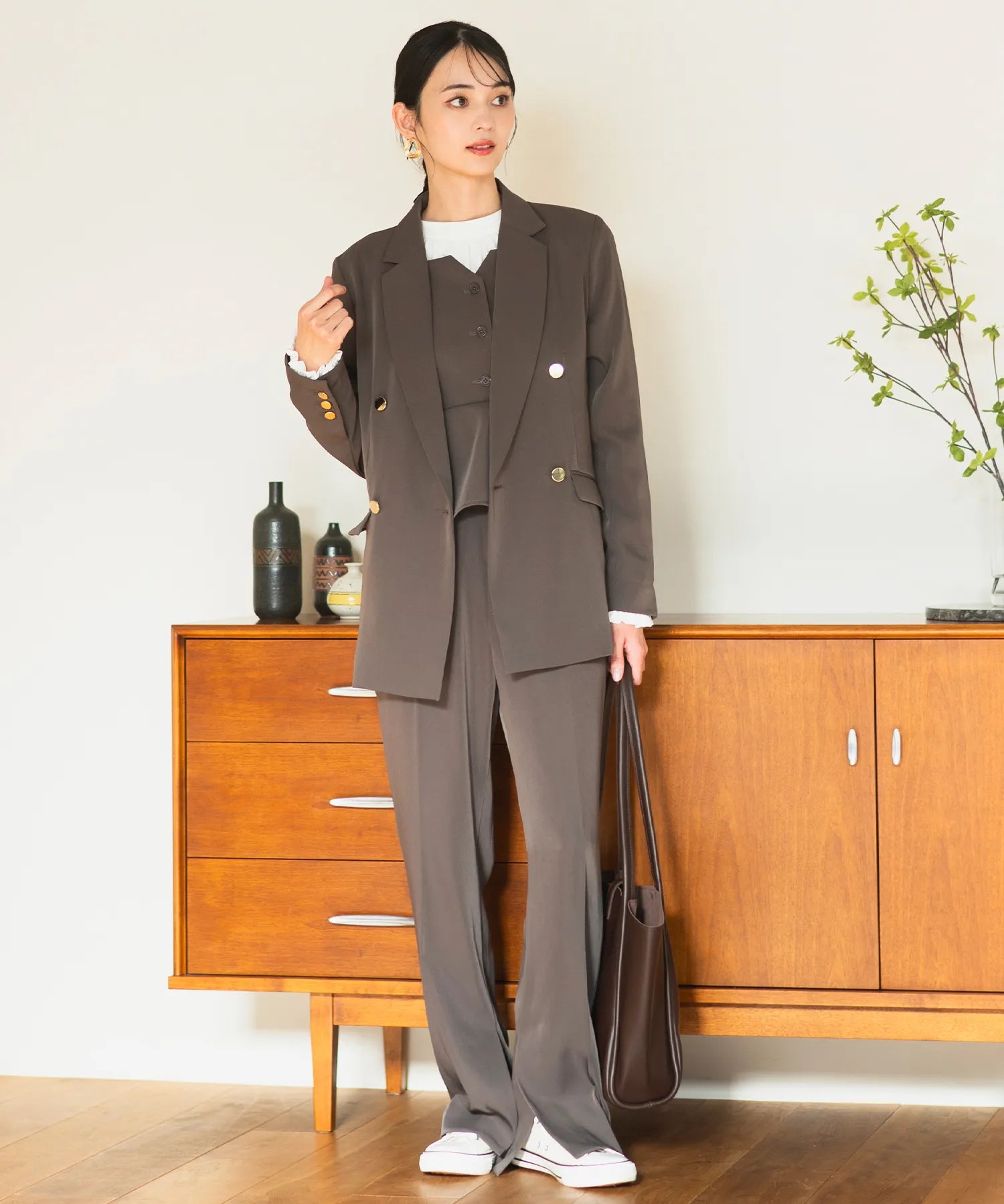 ジョーゼットカセットジャケット・パンツセットアップ – shop-celen ジョーゼットカセットジャケット・パンツセットアップ – shop-celen