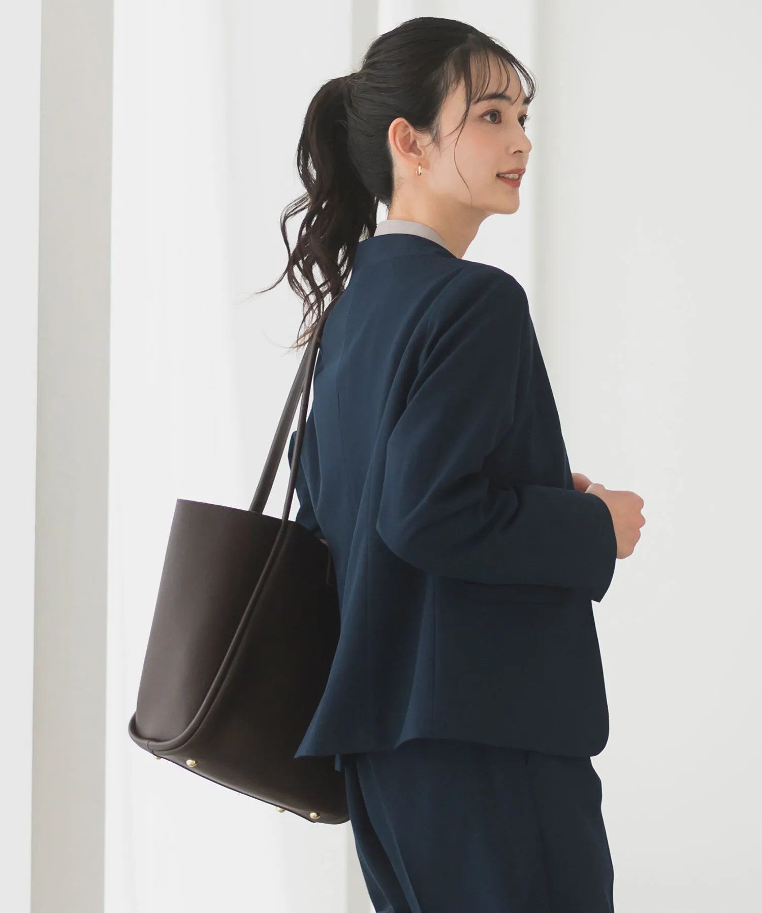 モダンノーカラージャケット・パンツセットアップ 2点セット – shop-celen モダンノーカラージャケット・パンツセットアップ 2点セット – shop-celen