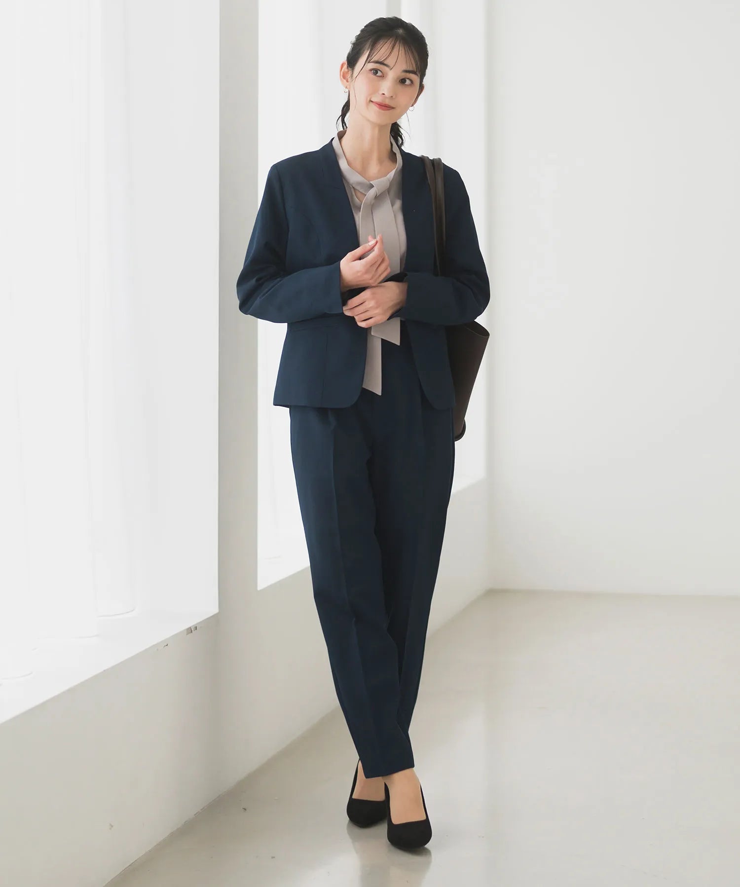 モダンノーカラージャケット・パンツセットアップ 2点セット – shop-celen モダンノーカラージャケット・パンツセットアップ 2点セット – shop-celen