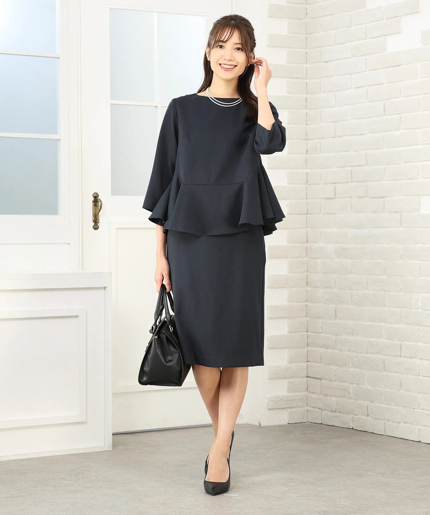 ペプラムトップス・タイトスカート 2点セット – shop-celen ペプラムトップス・タイトスカート 2点セット – shop-celen