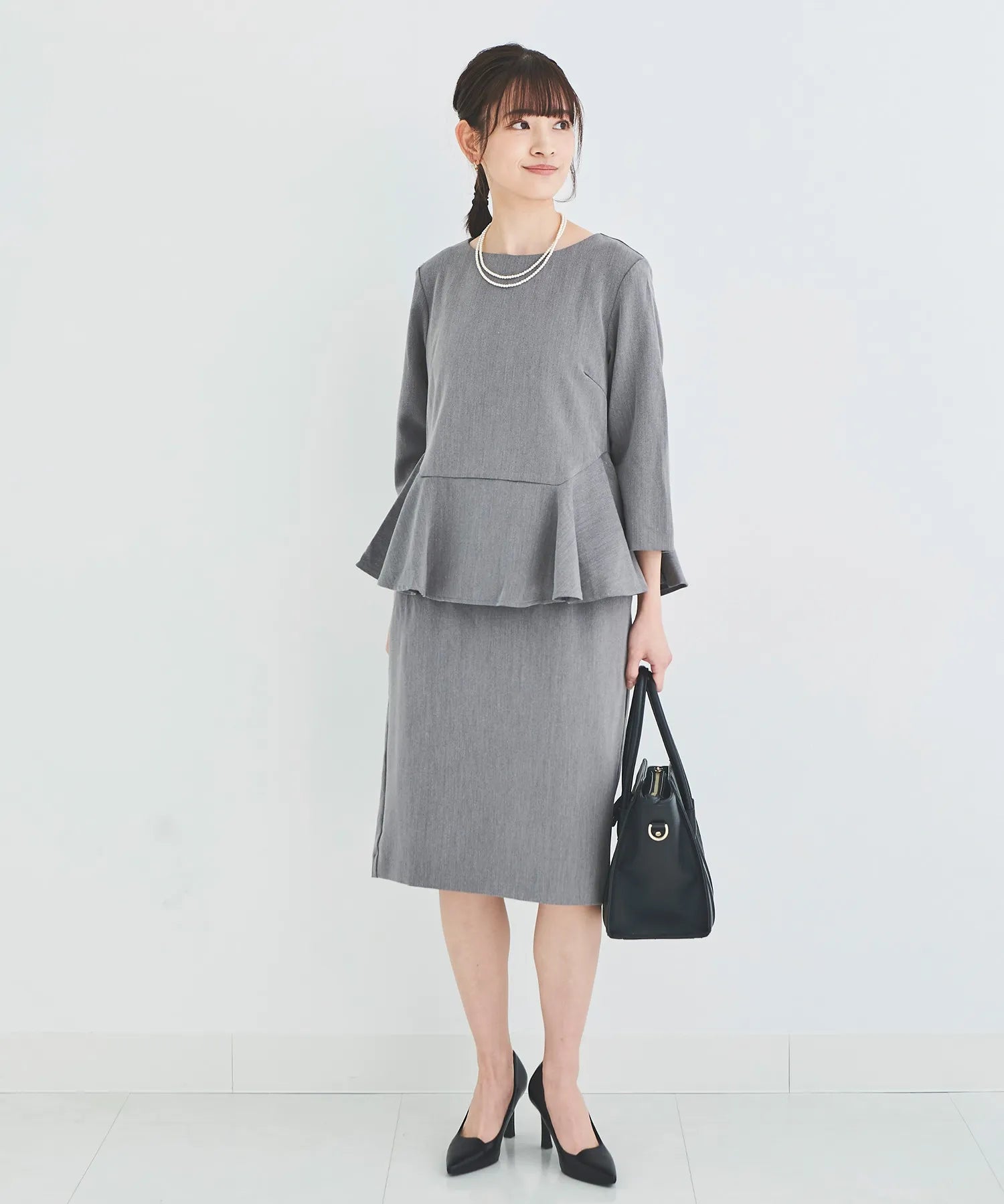 ペプラムトップス・タイトスカート 2点セット – shop-celen ペプラムトップス・タイトスカート 2点セット – shop-celen