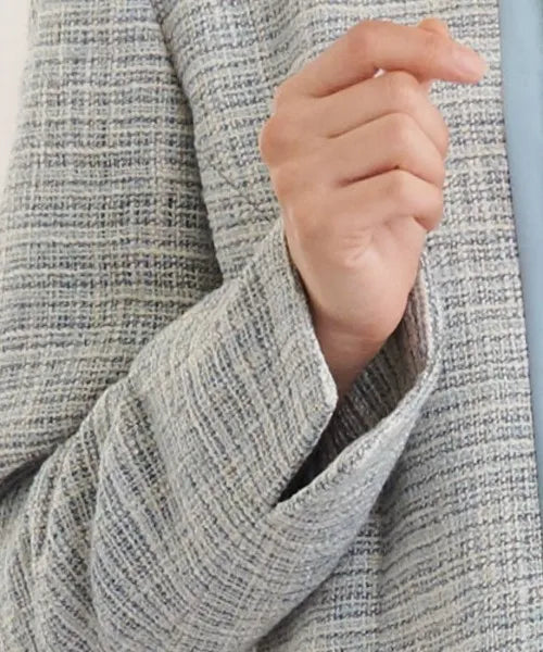 ツイードジャケット・タックパンツ 2点セット