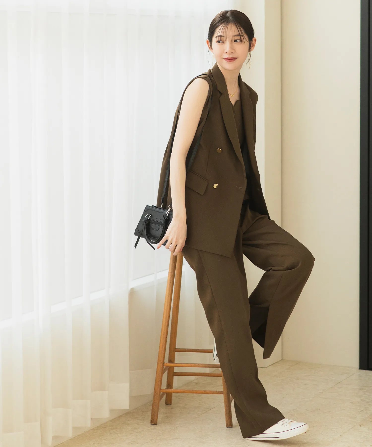 ジョーゼットカセットジレ・パンツセットアップ – shop-celen ジョーゼットカセットジレ・パンツセットアップ – shop-celen