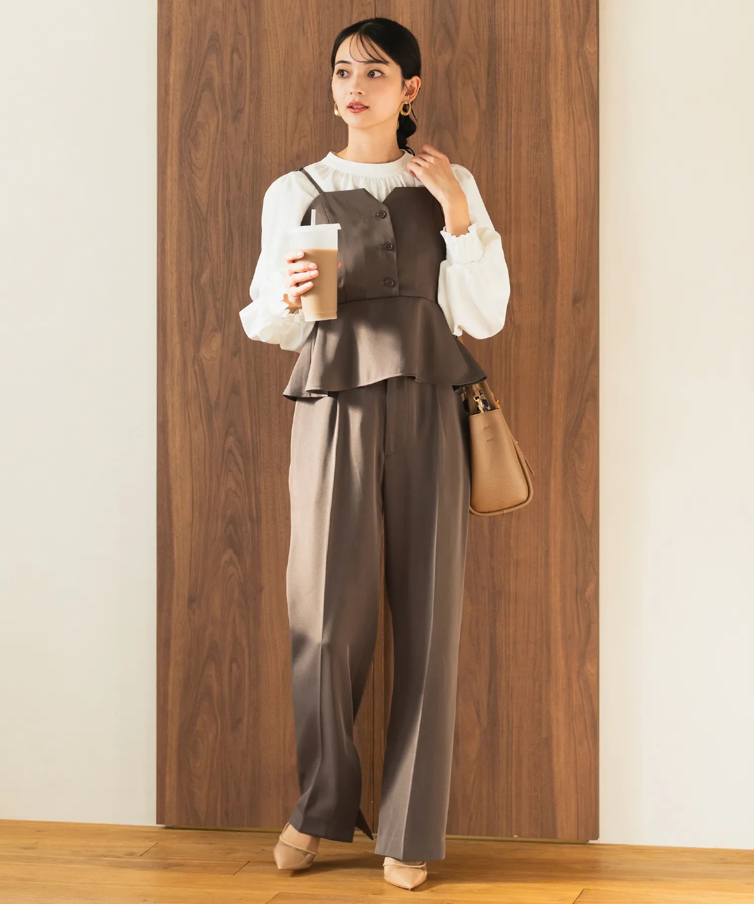 ジョーゼットカセットビスチェ・パンツセットアップ – shop-celen ジョーゼットカセットビスチェ・パンツセットアップ – shop-celen