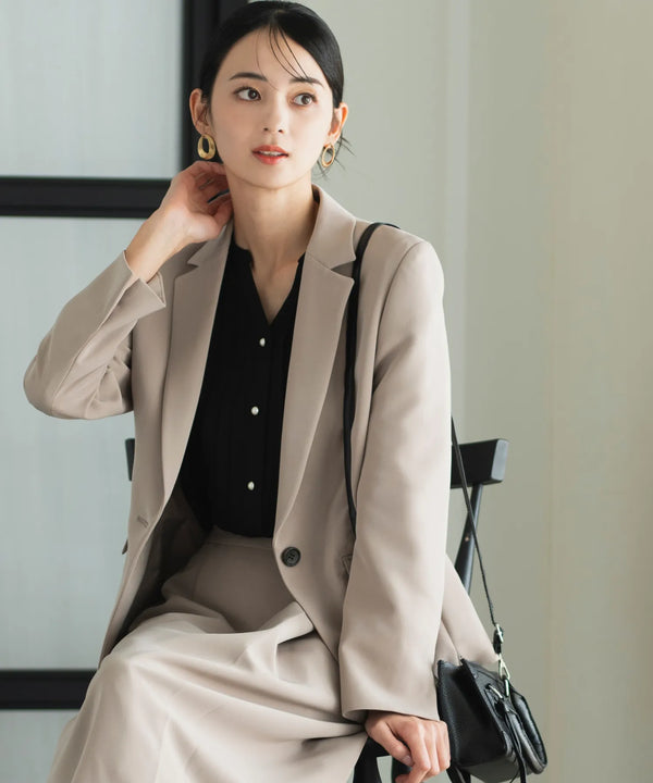 ベーシックストレッチテーラードジャケット