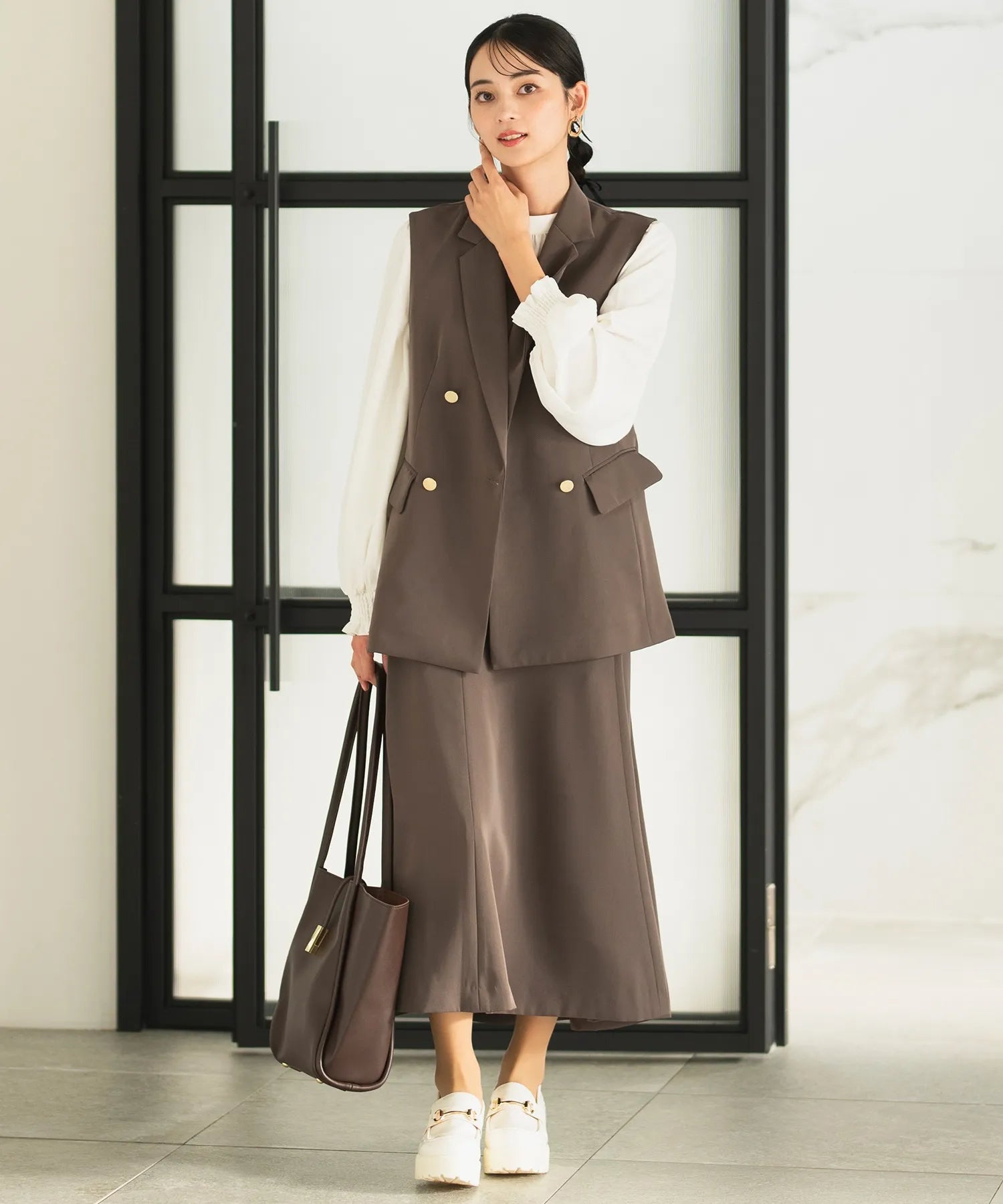 ダブルブレストジレ – shop-celen ダブルブレストジレ – shop-celen
