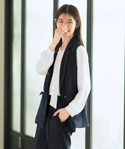 ダブルブレストジレ