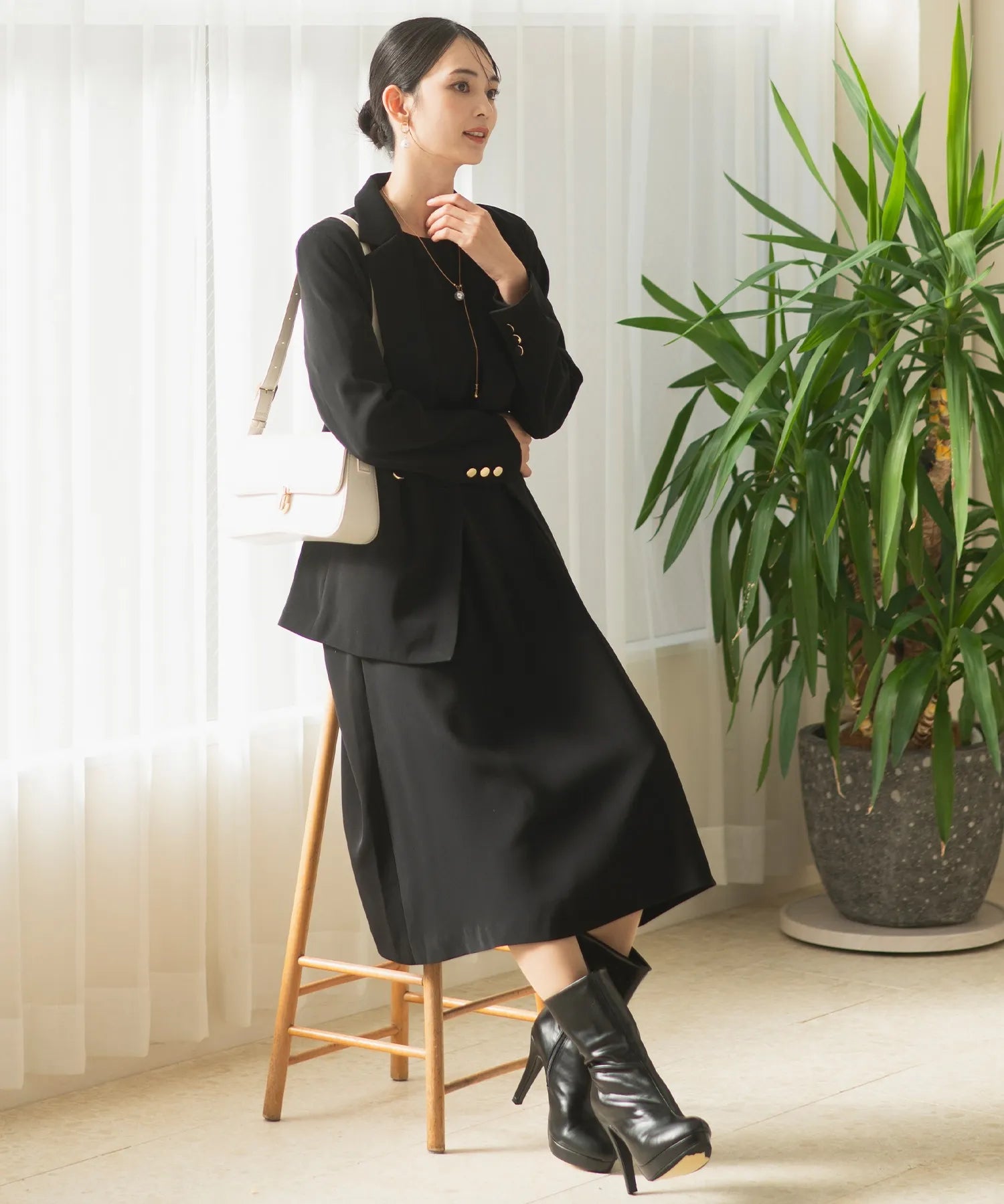 ジョーゼットカセットジャケット・ワンピースセットアップ – shop-celen ジョーゼットカセットジャケット・ワンピースセットアップ – shop-celen