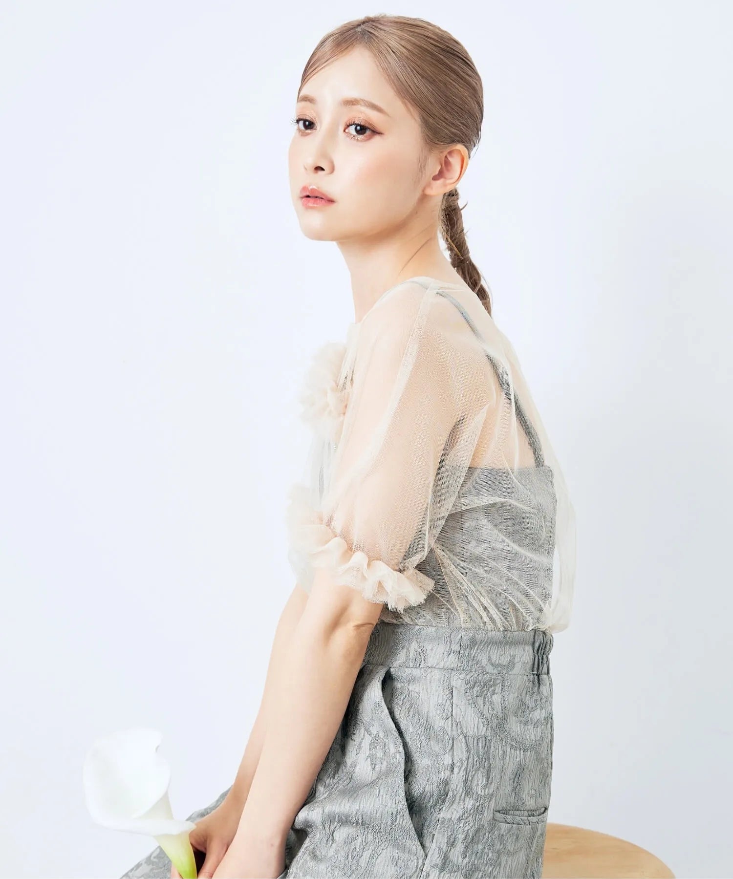 【AUBREY】チュールドッキングロンパース チュールドッキングロンパース – shop-celen