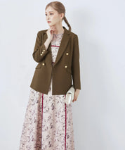 フラワーオーガンジードレス