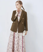 フラワーオーガンジードレス