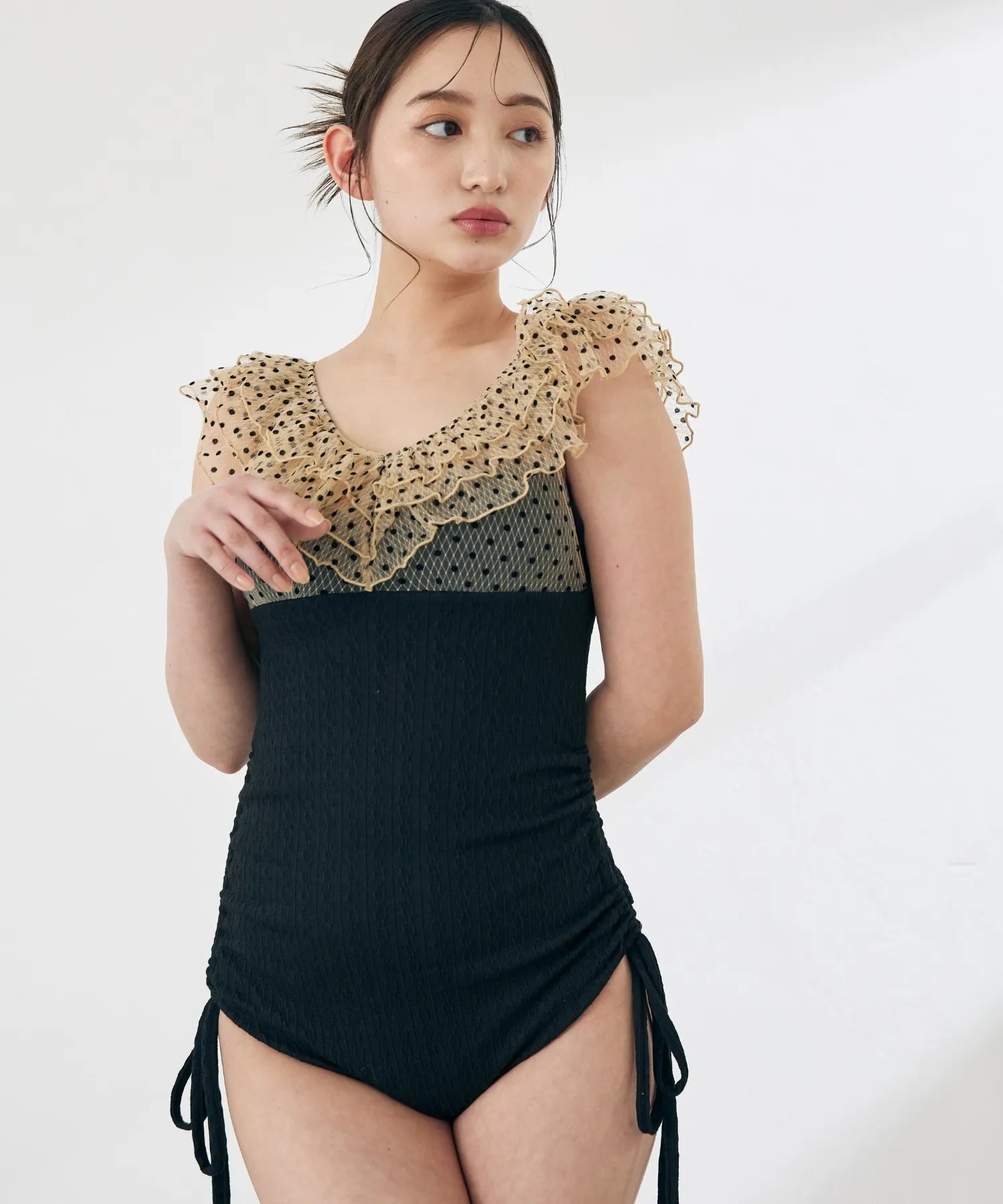 【CELINE 】大人の色香♪ Swimsuit in monogram jersey 水着 CELEN & Rebloom 水着|大人可愛い&シンプルな上質コレクション