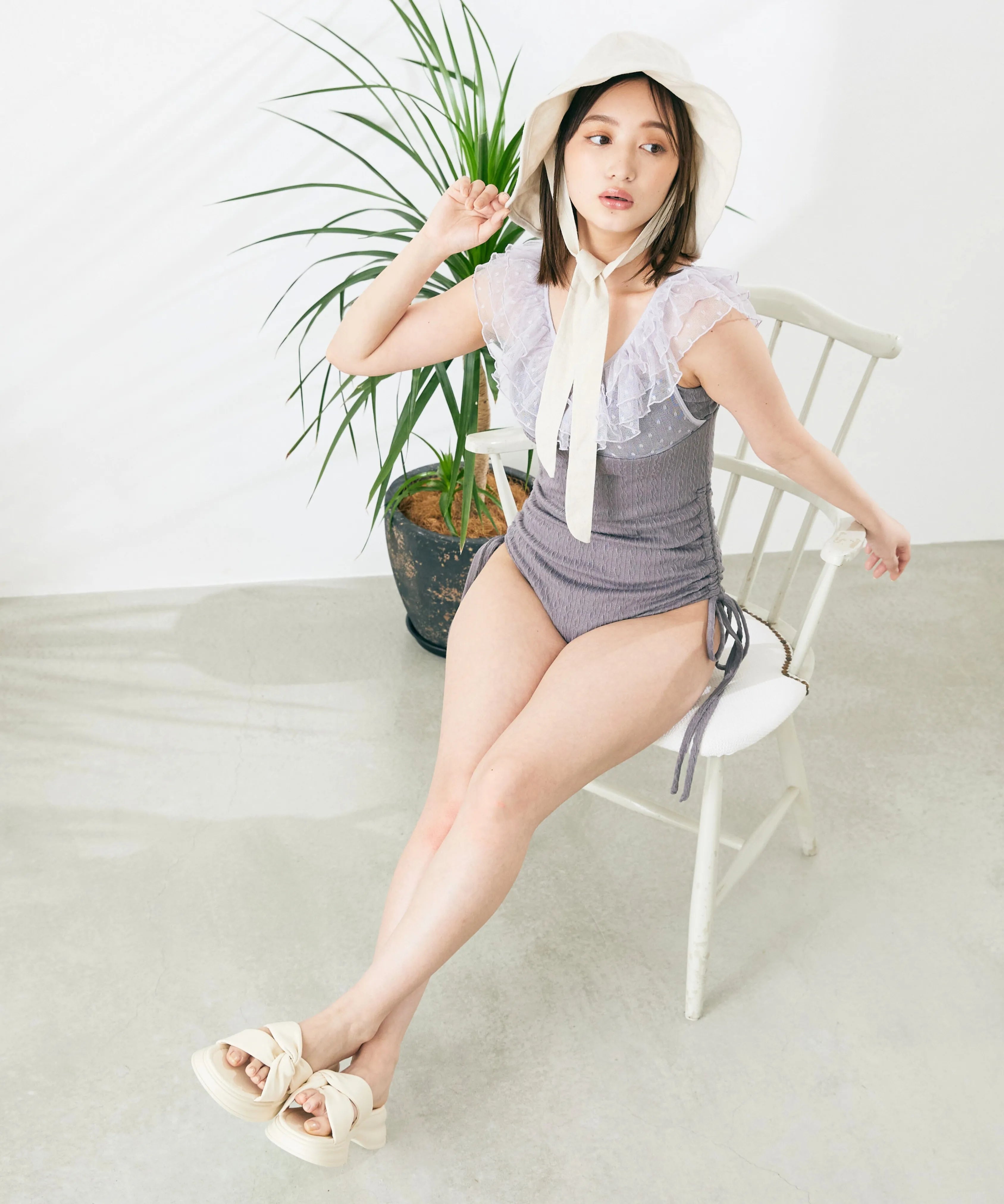 ドットチュールワンピーススイムウェア – shop-celen ドットチュールワンピーススイムウェア – shop-celen