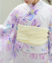 夏恋浴衣 マーガレットの花便り 4点セット(浴衣・兵児帯・腰紐×2)