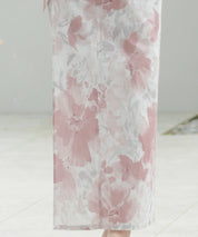 夏恋浴衣 恋花模様 4点セット(浴衣・兵児帯・腰紐×2)