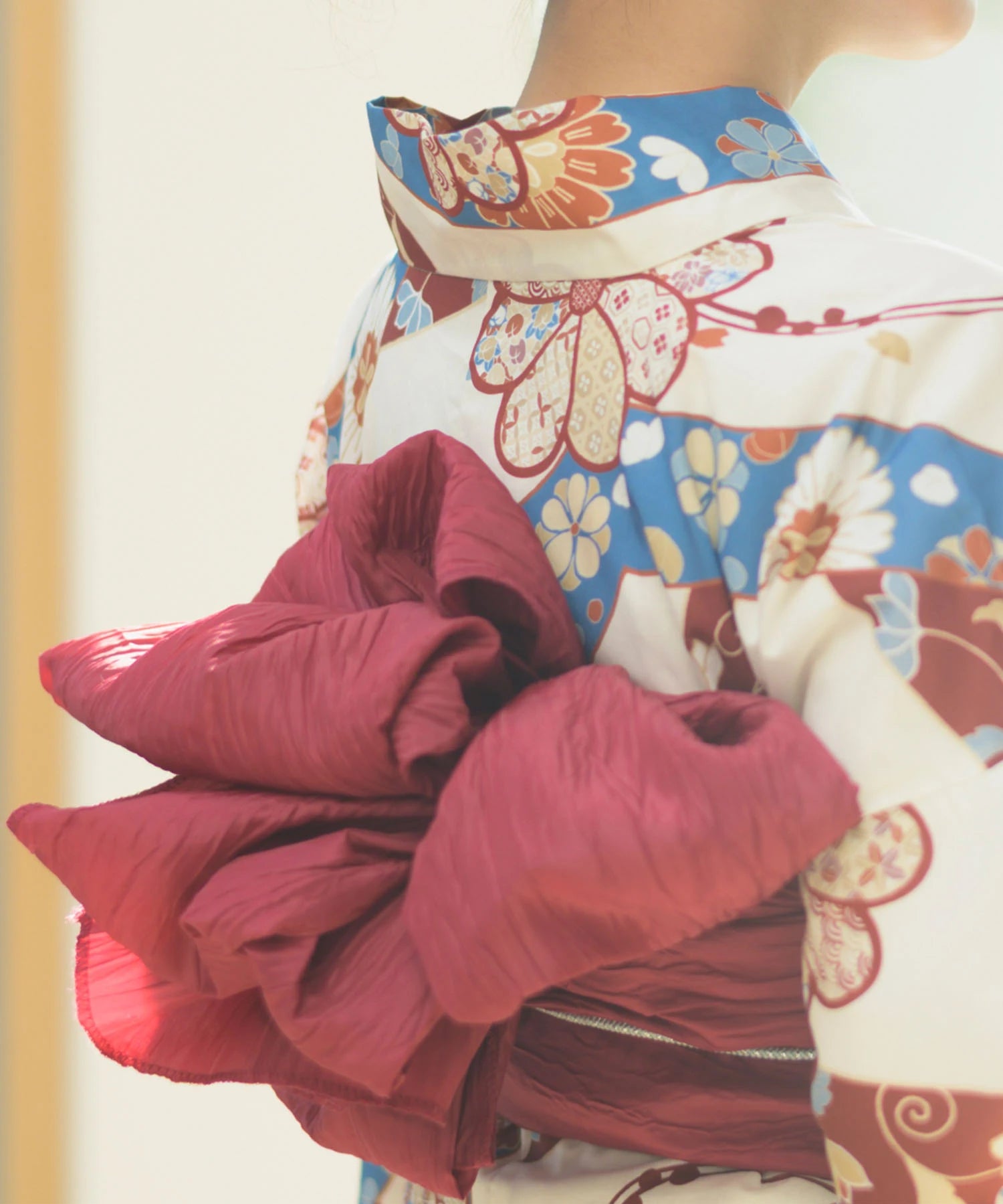 夏恋浴衣 花織りの舞 4点セット(浴衣・兵児帯・腰紐×2)