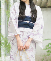 夏恋浴衣 優夢花の秘密 4点セット(浴衣・兵児帯・腰紐×2)