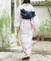 夏恋浴衣 優夢花の秘密 下駄付き5点セット(浴衣・兵児帯・腰紐×2・下駄)