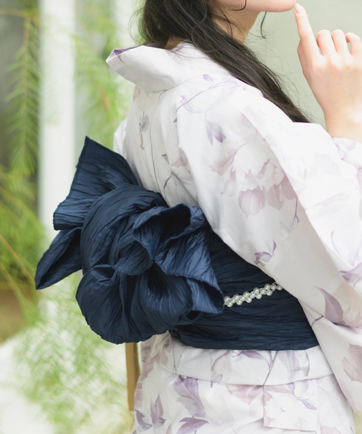 夏恋浴衣 優夢花の秘密 4点セット(浴衣・兵児帯・腰紐×2)