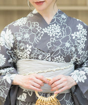 夏宵浴衣 菊芍優音 4点セット(浴衣・兵児帯・腰紐×2)