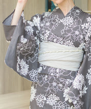 夏宵浴衣 菊芍優音 4点セット(浴衣・兵児帯・腰紐×2)