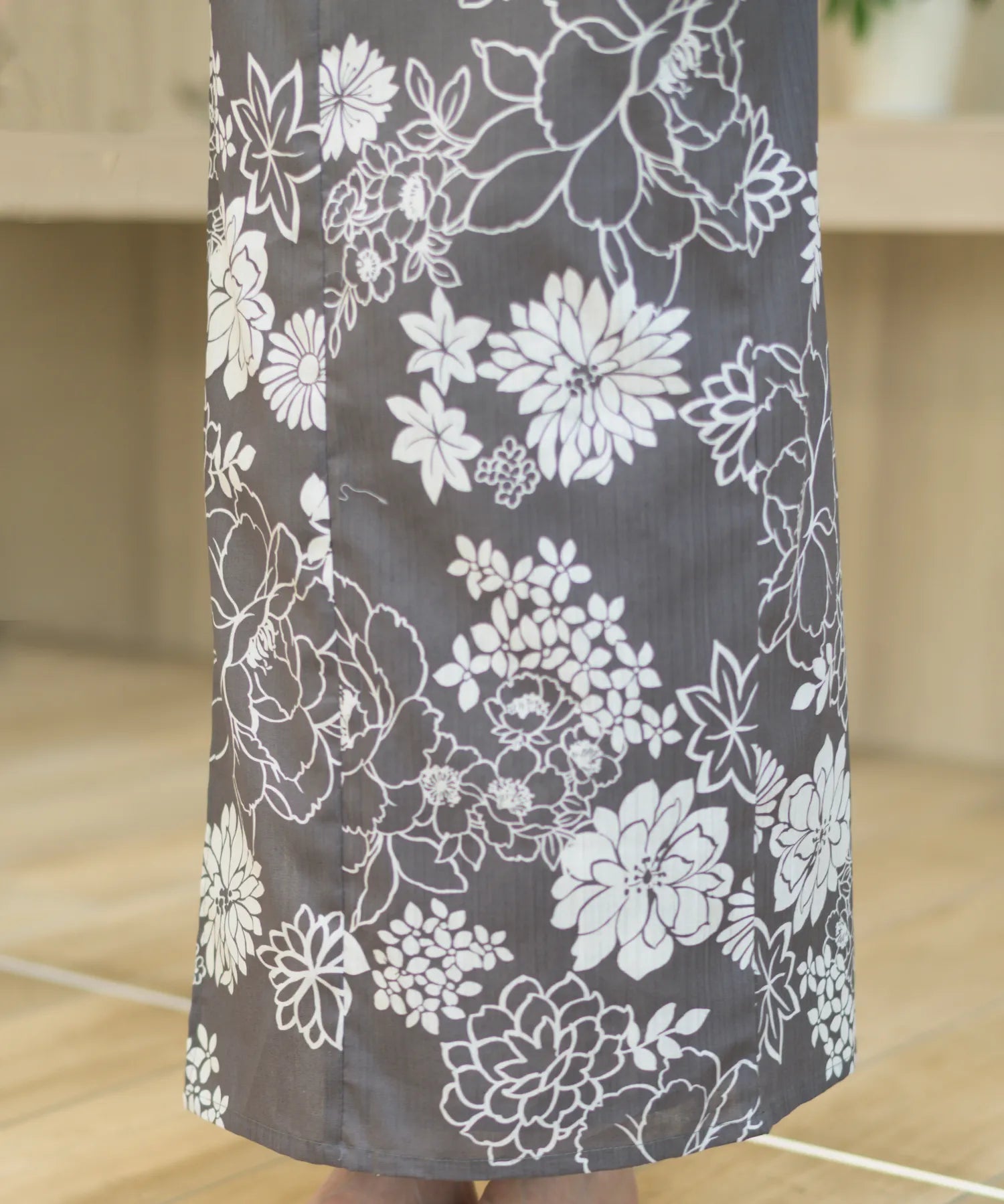 夏宵浴衣 菊芍優音 4点セット(浴衣・兵児帯・腰紐×2)