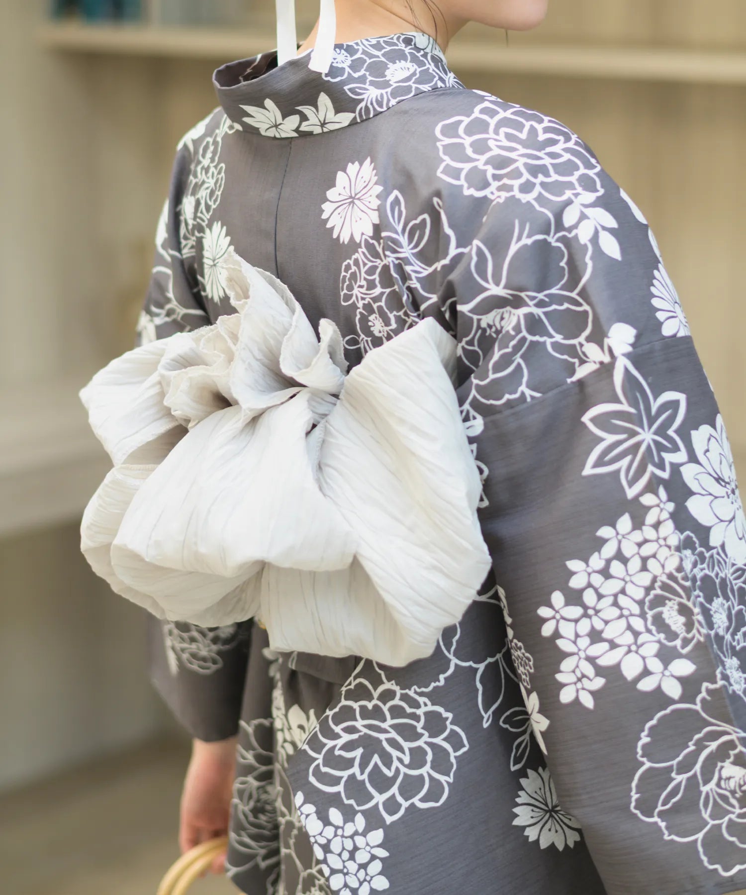 夏宵浴衣 菊芍優音 4点セット(浴衣・兵児帯・腰紐×2)