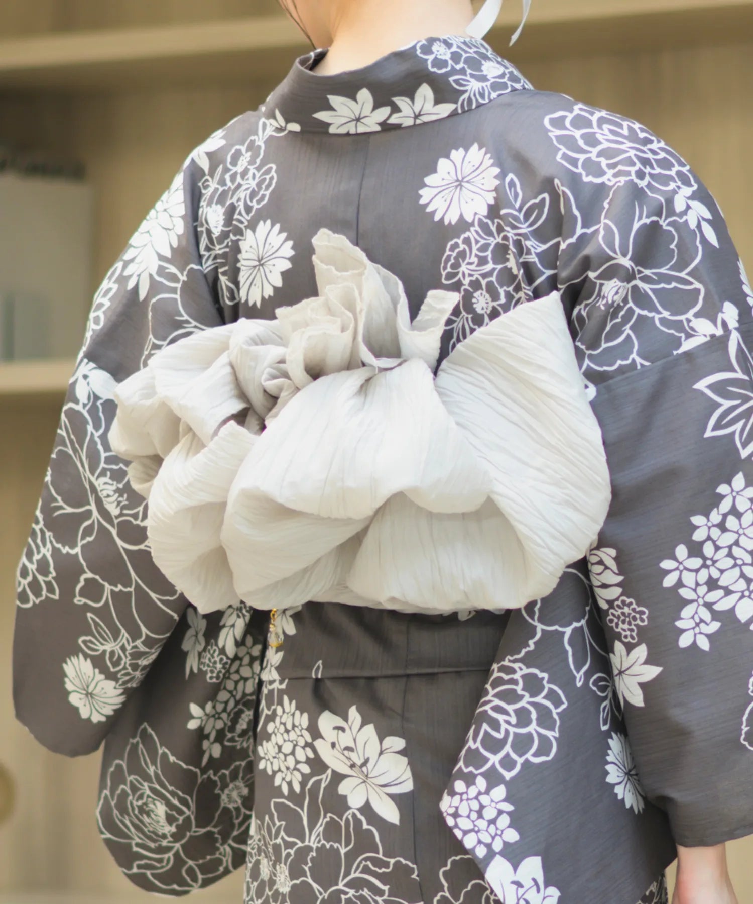 夏宵浴衣 菊芍優音 4点セット(浴衣・兵児帯・腰紐×2)