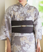 夏花浴衣 和花の柔香 4点セット(浴衣・兵児帯・腰紐×2)
